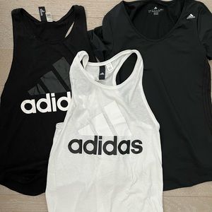 Adidas gym shirts